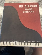 Irl Allison Piano Library