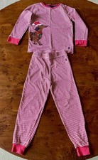 GENUINE JOULES XMAS PYJAMA DACHSHOUND DACKEL 5 YEARS VGC AUTUMN WINTER