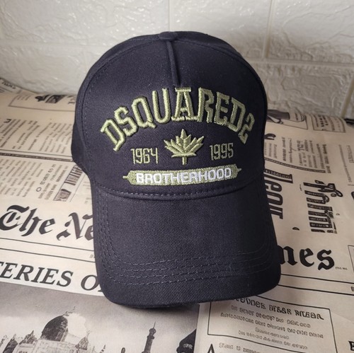 Dsquared2 black baseball cap - black,