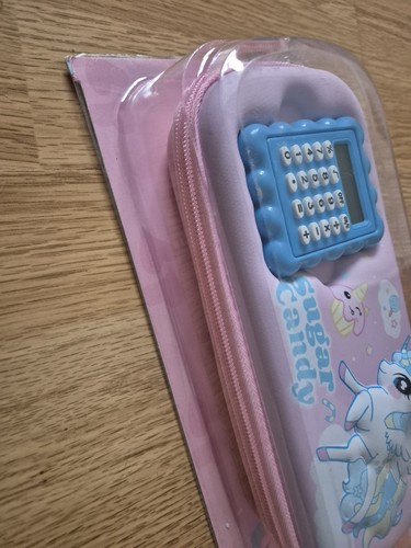 Unicorn pencil case with - unicorn,