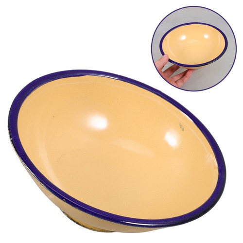 2pcs enamel bowl retro - bowl,