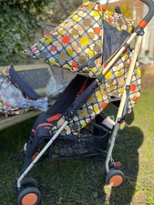 Rare, special edition Orla Kiely Maclaren Quest pushchair umbrella stroller 