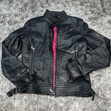 Women’s red herring Real Leather Jacket