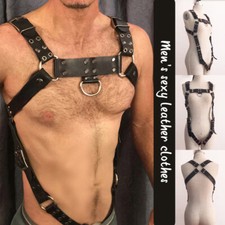 Men's Faux Leather Strap