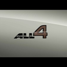 Mini Genuine F54 F60 R60 Clubman Countryman Black All4 Emblem Badge 51142470384