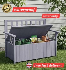 Garden bench storage seat - garden,