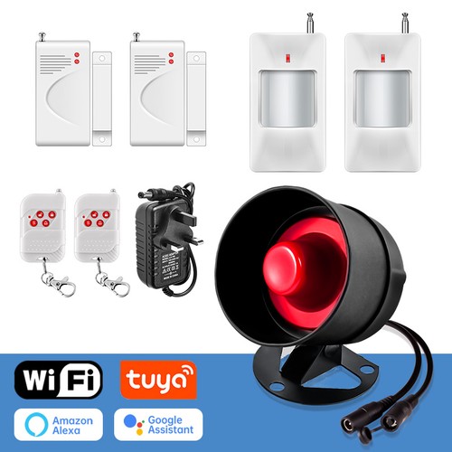 110db loud burglar alarm smart - burglar,