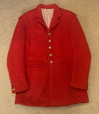 Vintage Gents Red Wool Fox