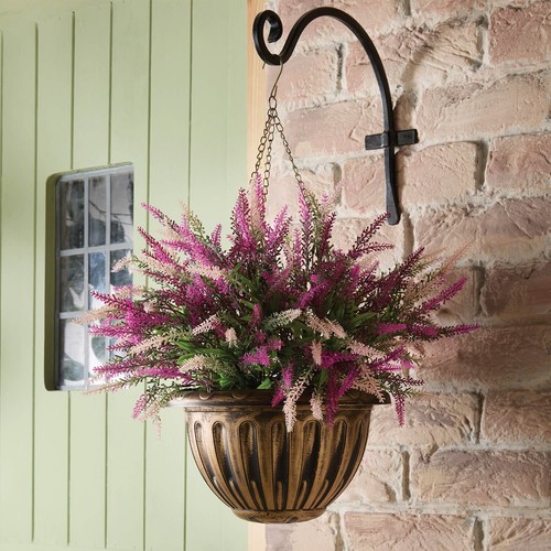 Artificial heather hanging - heather,