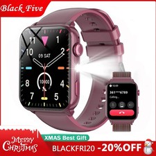 Women Alexa Smart Watch Fitness Bluetooth Call Watch for Android iPhone Samsung