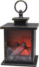 YAKii. 7" H Fireplace Lantern