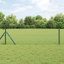 WALPLUS Chain Link Fence Green