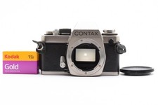 [ Almost MINT ] Contax S2 35mm SLR Film Camera Body w/ Kodak Gold Japan #2123