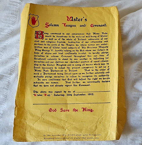 Ulster solemn league and - solemn,