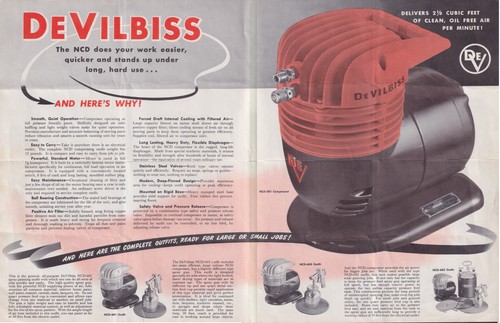 Devilbiss air compressor ncd - air,