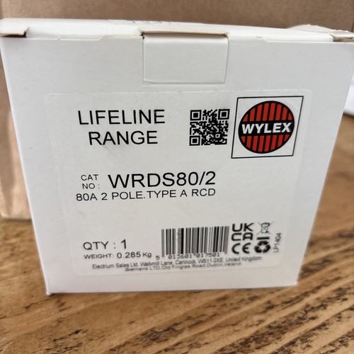 Wylex wrds80 80a - wylex, pole