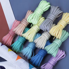 Oval Half Round Shoelaces