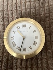 Tiffany And Co Desk/travel Clock