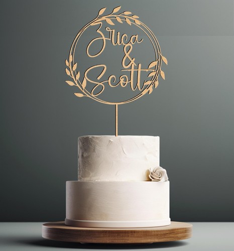 Personalised wooden wedding - personalised,