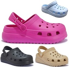 LADIES CLOGS SUMMER PLATFORM