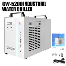 6L CW5200 Industrial Chiller Laser Water Cooler for50-130W Laser Machine Cooling