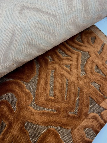 Metres rust velvet and - metres,