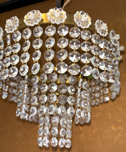 Vintage waterfall chandelier - vintage,