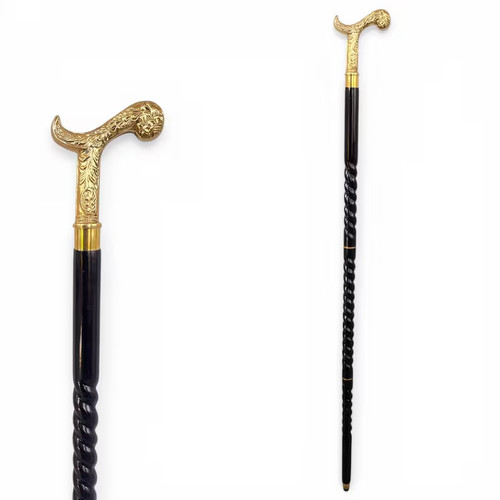 Handmade wooden walking stick - walking,