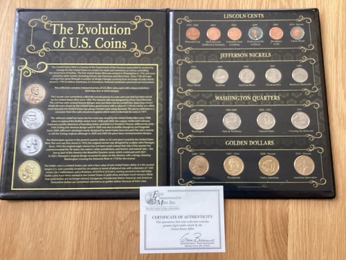 The evolution coins - the, us