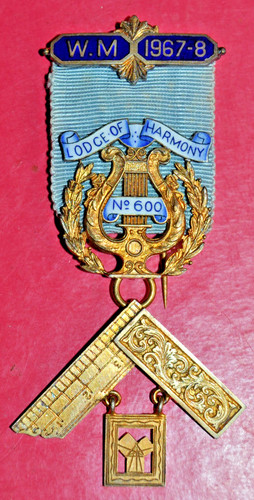 Masonic past master jewel - past, master's