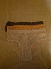 Women's Knicjers 3 Pairs BLK