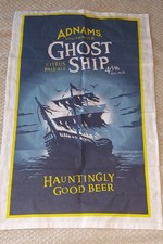 Adnams Ghost Ship Tea Towel