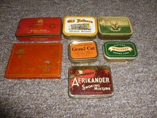 Job Lot Mixed 7 RARE Tobacco