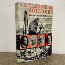 The Master Builders by R K Middlemass (1963). Thomas Brasses. Engineering Book