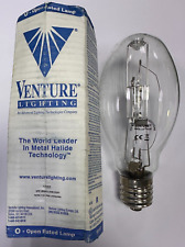 100W Venture HIPE Clear Metal Halide Flood Lamp  Elliptical Light Bulb GES E40