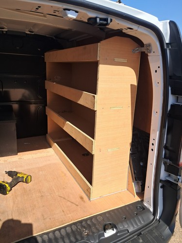 Wooden van racking from lwb - wooden,