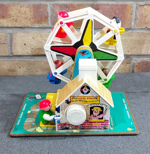 Vintage fisher price - fisher-price, box