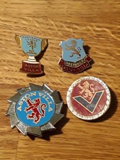 Aston Villa badges X4 Coffer