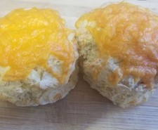 Homemade cheese scones cakes X