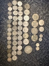 180g pre 1947 silver coins - 1947,