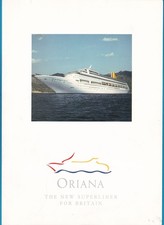 Original P & O Line S.S.  CANBERRA  Dinner MENU  The new ORIANA