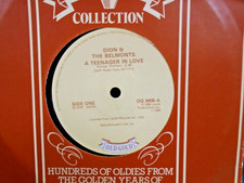 DION & THE BELMONTS " A TEENAGER IN LOVE " UK OLD GOLD  EX+ COND.