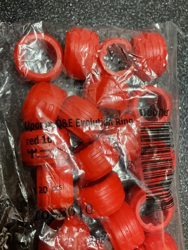 Uponor evolution ring - q&e, red