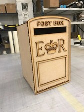 Large wedding post box royal - wedding, box,