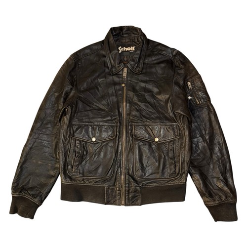 Vintage schott leather - vintage, jacket