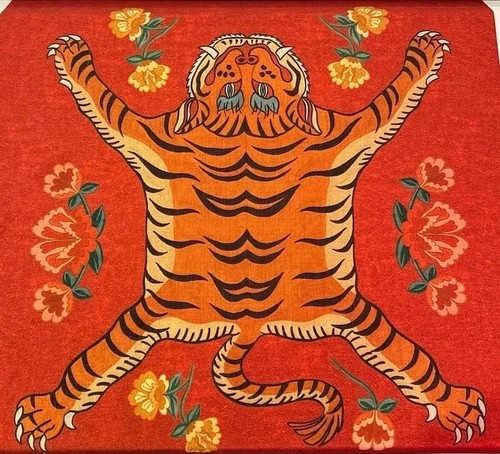 Paloma tibetan tiger orange - tibetan,