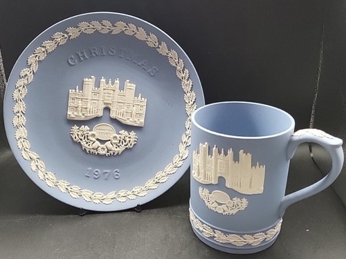 Vintage wedgwood blue jasper - wedgwood,