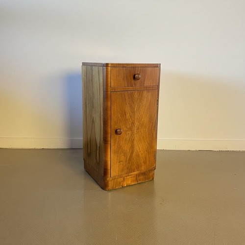 Vintage 30s art deco bedside - 30s,
