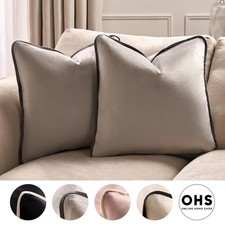 OHS Piped Edge Cushion Covers