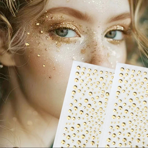 Eye face gems stick - on, jewels